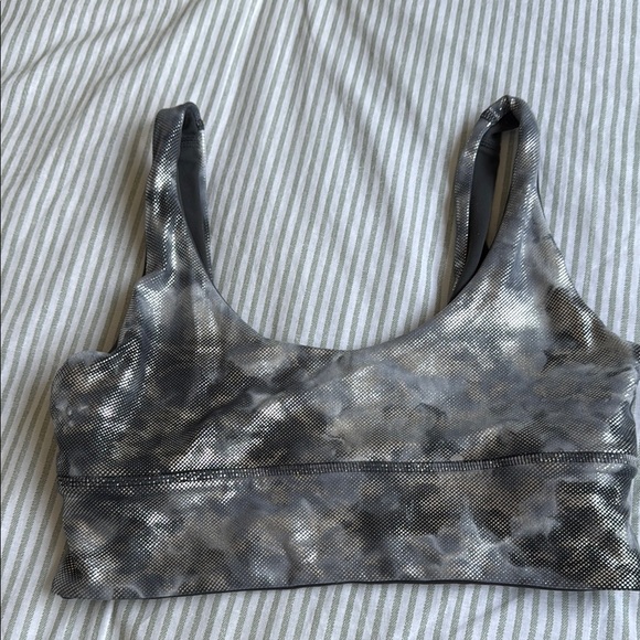 lululemon athletica Other - lululemon athletica Silver and Gray Sports Bra